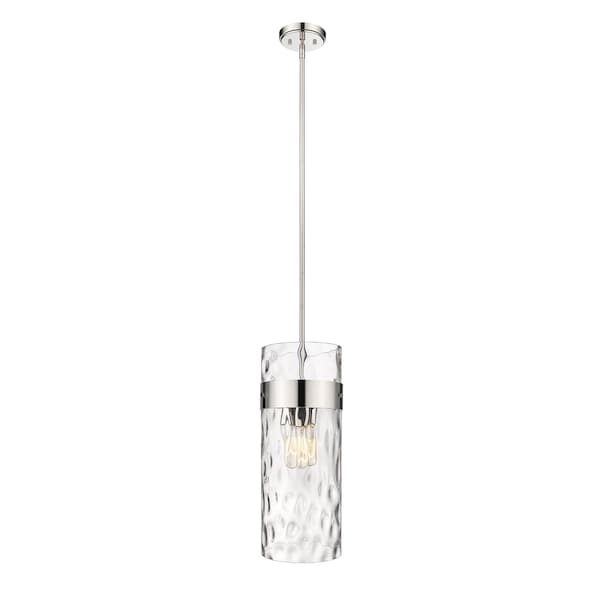 Z-Lite Fontaine 3 Light Pendant, Polished Nickel & Clear 3035P9-PN - main